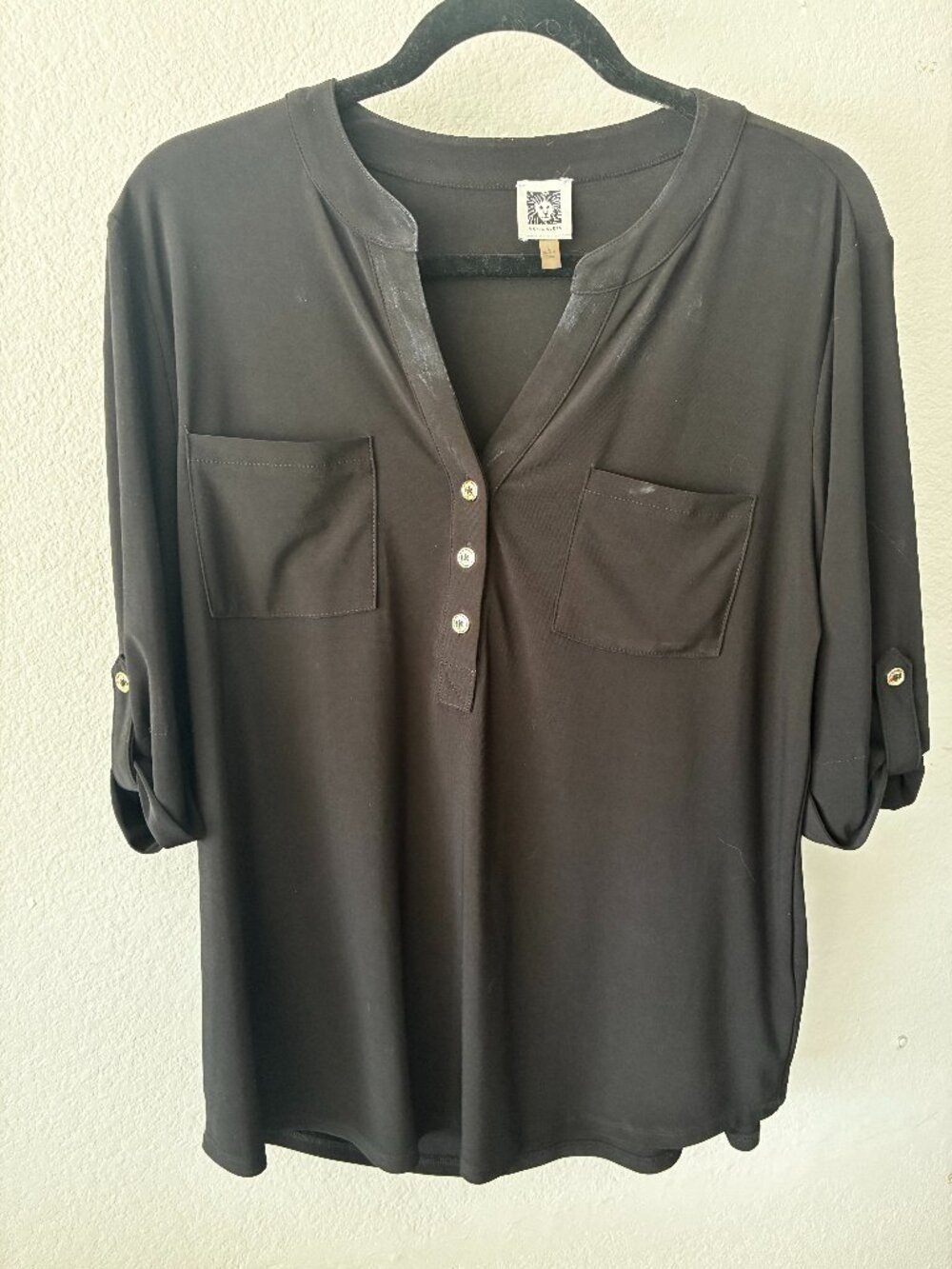 Anne Klein Black top